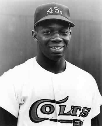 Photo of a Houston Colt .45 player