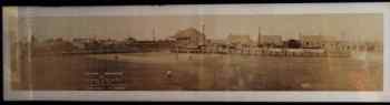 Panoramic photograph of East End Park