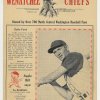 1941 Wenatchee Chiefs scorecard cover
