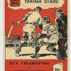 1947 Yakima Stars program cover, Western International League